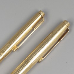 Parker vulpen en balpen set (2), goud / verguld.