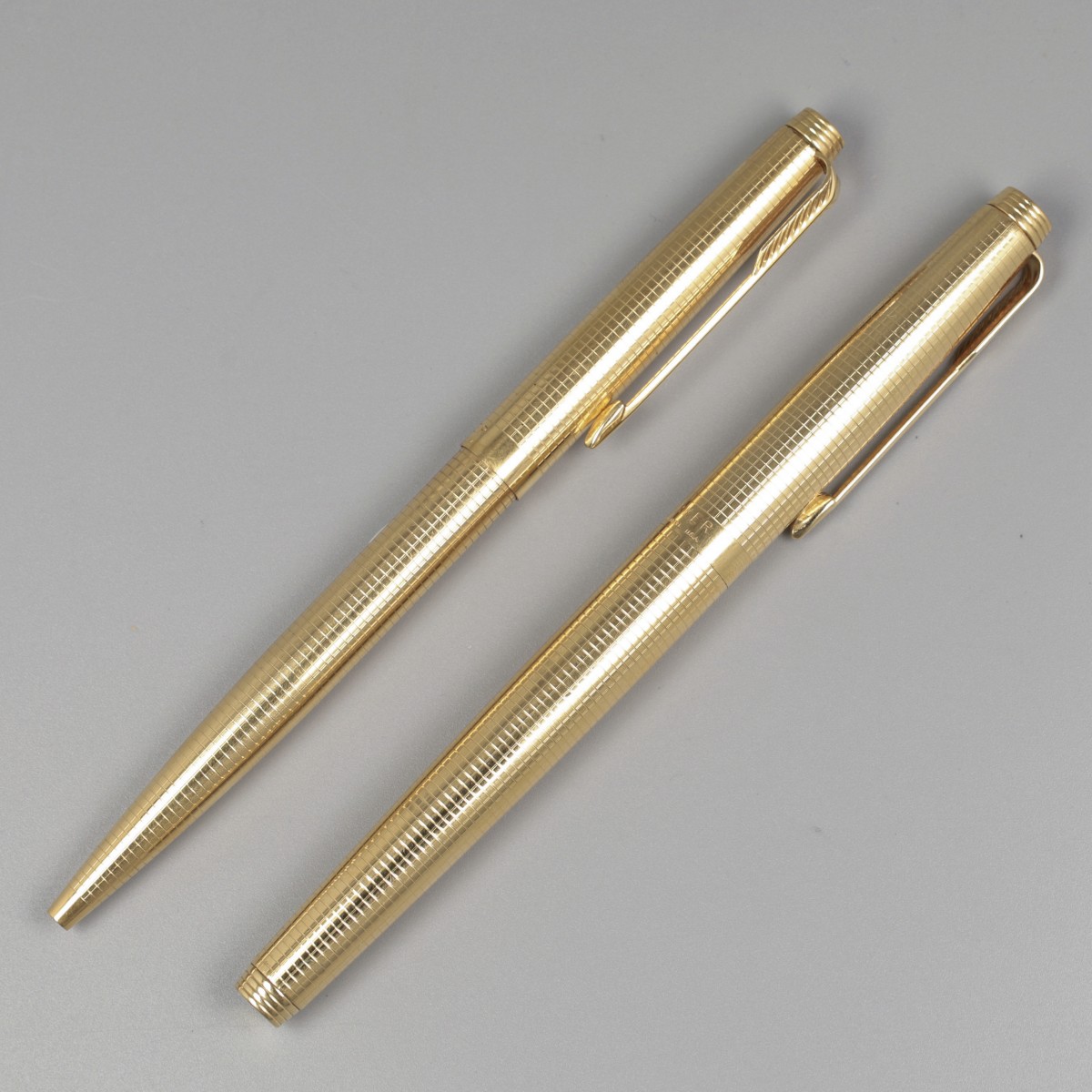 Parker vulpen en balpen set (2), goud / verguld.