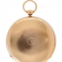 Zakhorloge goud, snek spillegang - Herenzakhorloge - Handopwindbaar - Ca. 1800.