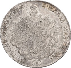 Hungary. Josph II. 1/2 Thaler. 1787. XF.