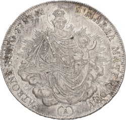 Hungary. Josph II. 1/2 Thaler. 1787. XF.