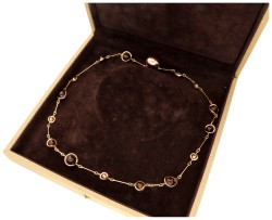 Mattioli 18K roségouden schakel collier