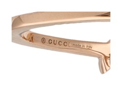 Gucci 18K roségouden 'Running Cross' ring