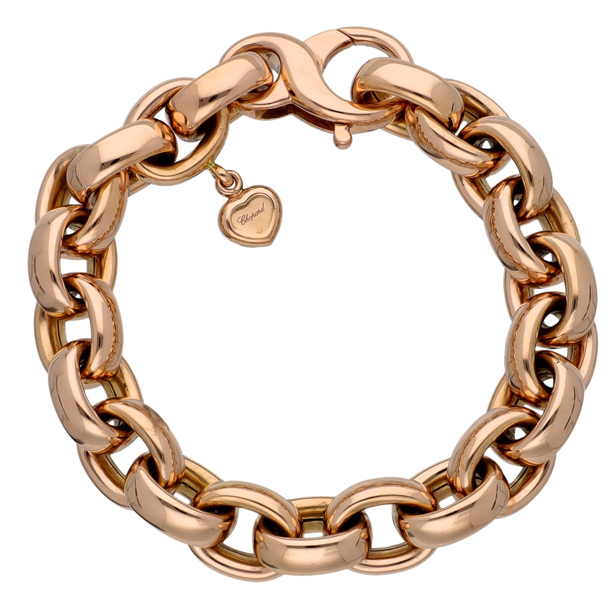 Chopard 18K roségouden 'Les Chaines' schakel armband