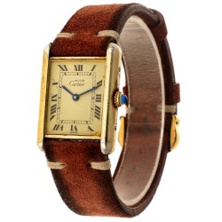 No Reserve - Cartier Must de Cartier Tank 111555 - Dames horloge.