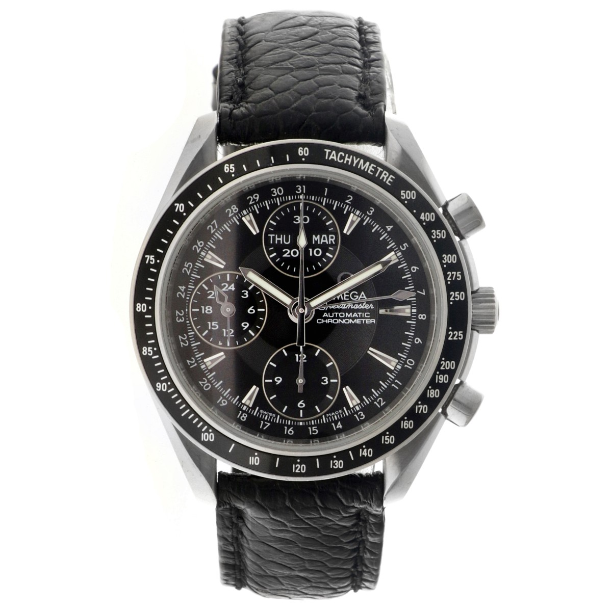 No Reserve - Omega Speedmaster Day Date 3220.50.00 - Heren horloge - ca. 2007.