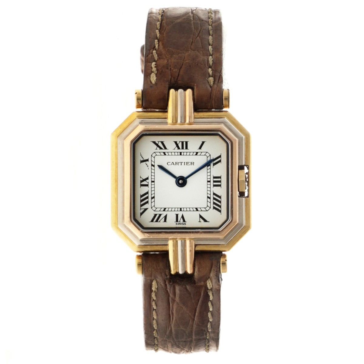 No Reserve - Cartier Ceinture Trinity (18K.) 8104 - Dames horloge 