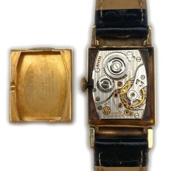 No Reserve - Hamilton Vintage 'Tank' 14K. - Heren horloge - ca. 1950's