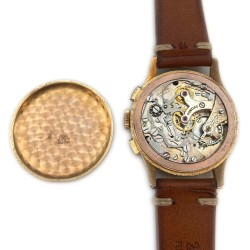 No Reserve - Pontiac 'Support Choc' Chronograph 18K. 178 - Heren horloge - ca. 1950.