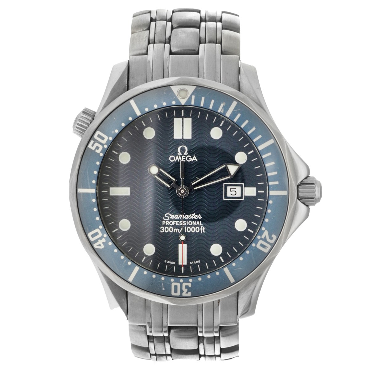 No Reserve - Omega Seamaster Diver 300M 25418000 - Heren horloge - 1998.