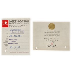 No Reserve - Omega Seamaster 18K. 166.001 - Heren horloge - 1970.