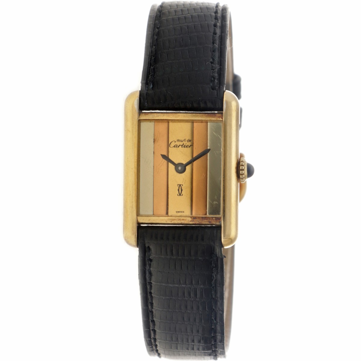 No Reserve - Cartier Must de Cartier Tank 'Trinity' - Dames horloge - ca. 1980.