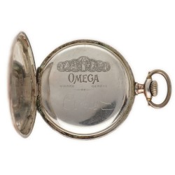 No Reserve - Omega 'Bienne Geneve' 800/1000 Silver - Heren zakhorloge - ca. 1916.