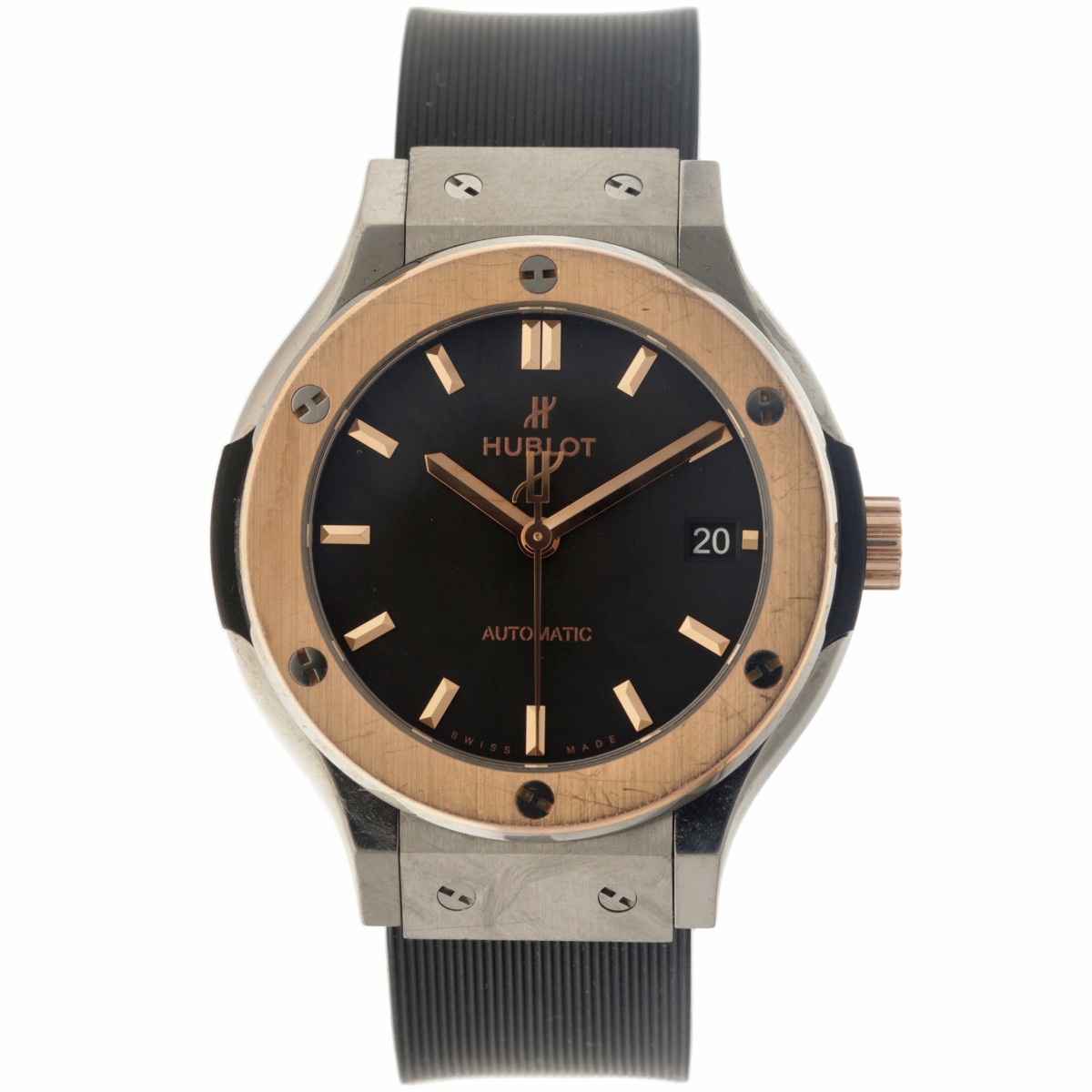 No Reserve - Hublot Classic Fusion 'Titanium King Gold' 565.N0.1181.RX - Heren horloge 