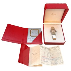 No Reserve - Cartier Santos Ronde 187902 - Midsize horloge - 1990.