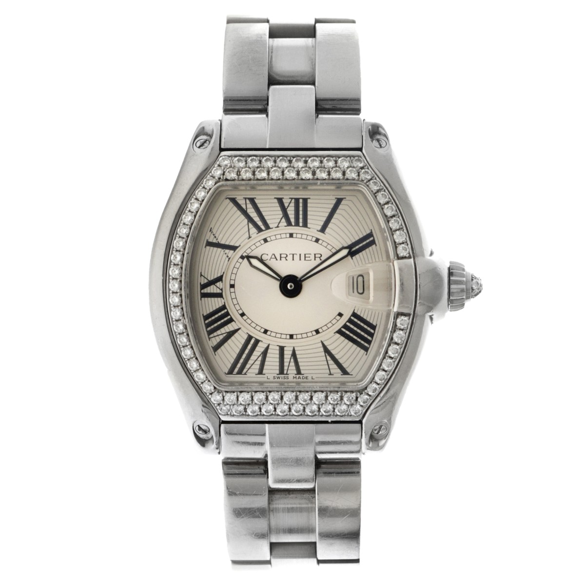 No Reserve - Cartier Roadster 2675 - Dames horloge - 2004.