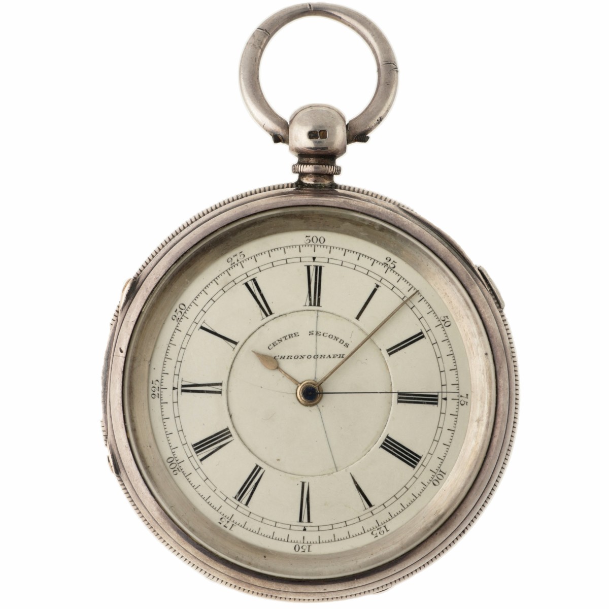 No Reserve - Centre Seconds Spillegang 925/1000 Heren zakhorloge - Chester ca. 1891.