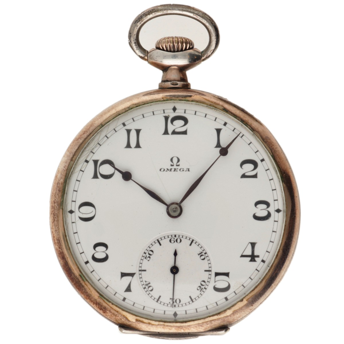 No Reserve - Omega 800/1000 Heren zakhorloge - ca. 1925.