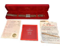 No Reserve - Omega de Ville 18K. cal. 1365 191.8481 - Dames horloge - 1984.