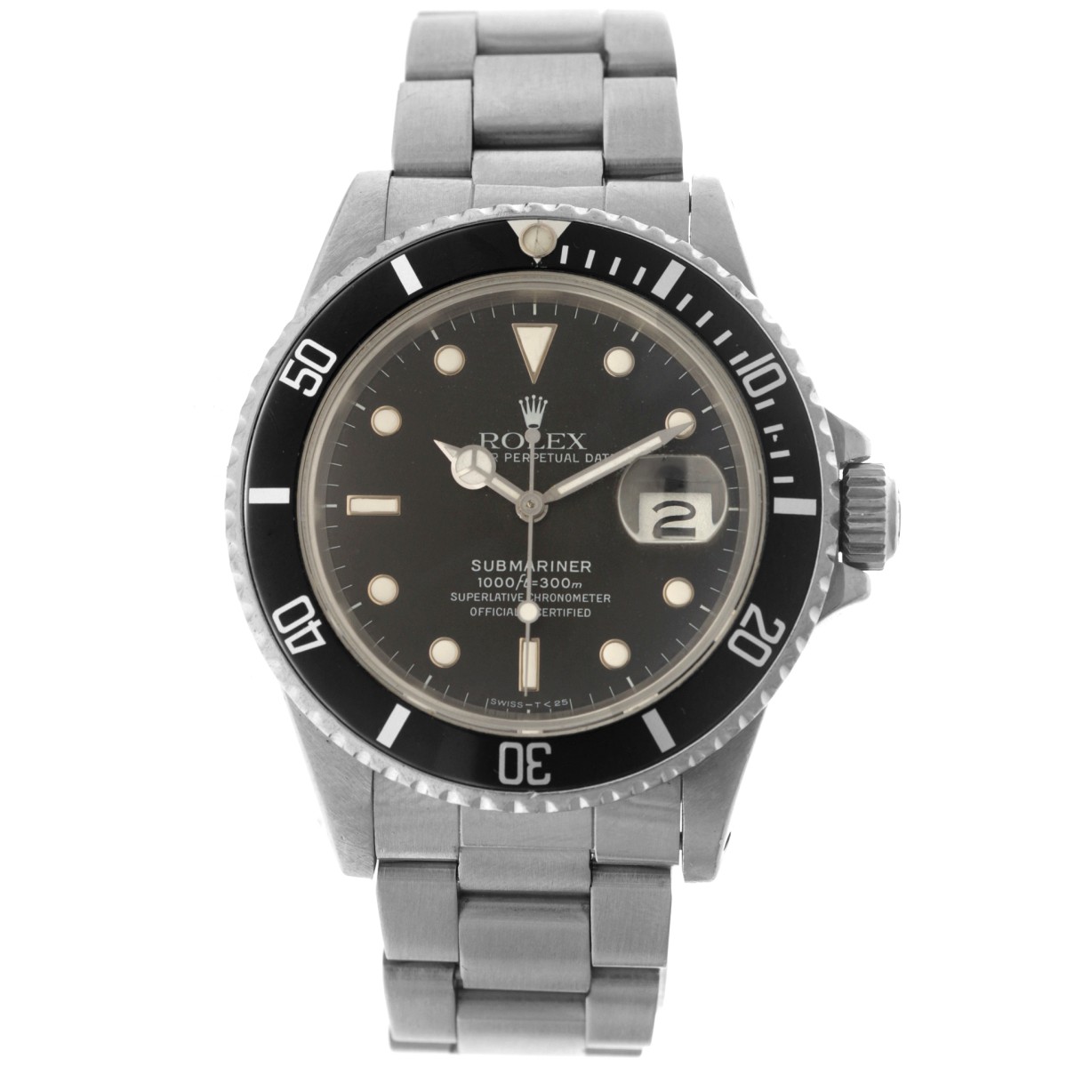 No Reserve - Rolex Submariner Date 16800 - Heren horloge - ca. 1986.