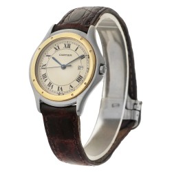 No Reserve - Cartier Cougar 118000 - Heren horloge.