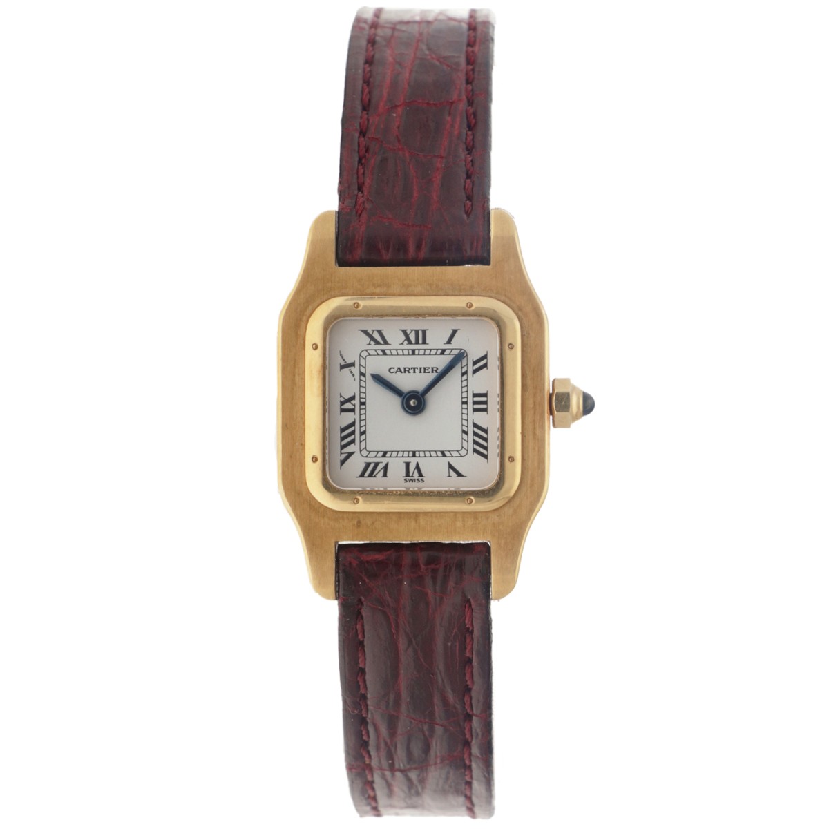 No Reserve - Cartier Santos Dumont Mini 18K. 66024 - Dames horloge