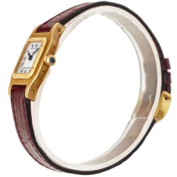 No Reserve - Cartier Santos Dumont Mini 18K. 66024 - Dames horloge