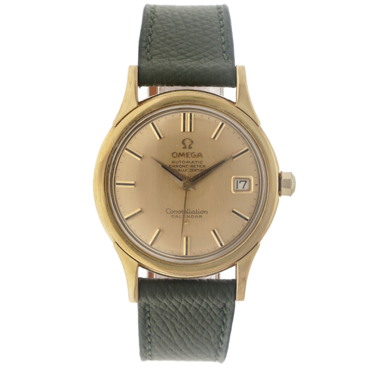 No Reserve - Omega Constellation Calendar 18K. 2943 / 2954 SC - Heren horloge - ca. 1957.