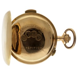 'Médaille D'or 1895' Quart Répétition 18K. - Heren zakhorloge - ca. 1895.