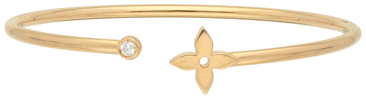 Louis Vuitton 18K geelgouden bangle 'Idylle Blossom Twist'