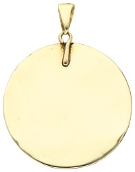 BWG Geelgouden hand geschilderde geëmailleerde hanger