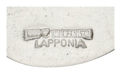 Lapponia sterling zilveren 'Arieta' schakelarmband