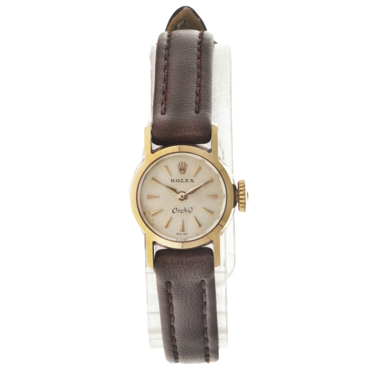 No Reserve - Rolex Orchid Vintage 18K. 9677 - Dames horloge.