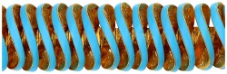 18K geelgouden schakelarmband bezet met emaille