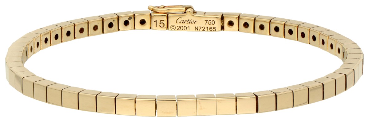 Cartier 18K geelgouden armband 'Lanieres'