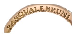 Pasquale Bruni 18K roségouden 'petit Joli' ring bezet met agaat