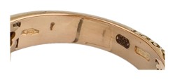 Pasquale Bruni 18K roségouden 'petit Joli' ring bezet met agaat