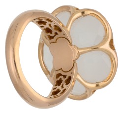 Pasquale Bruni 18K roségouden 'petit Joli' ring bezet met agaat