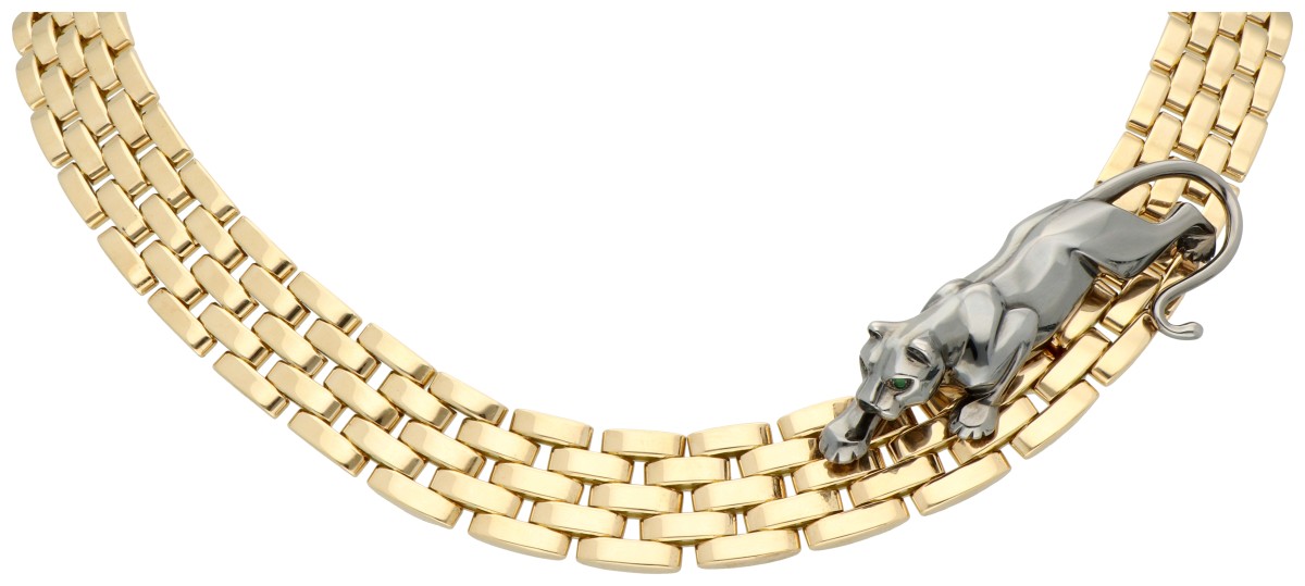 Cartier 18K geelgouden collier 'Maillon Panthère'