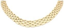 Cartier 18K geelgouden collier 'Maillon Panthère'