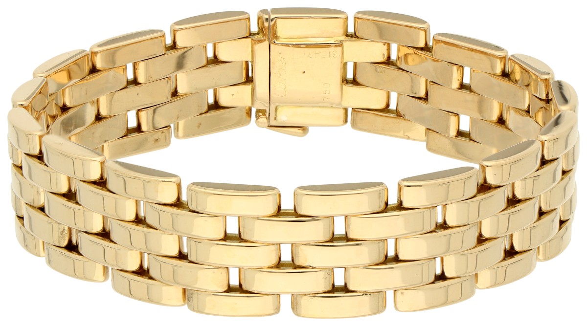 Cartier 18K geelgouden Maillon Panthère-armband