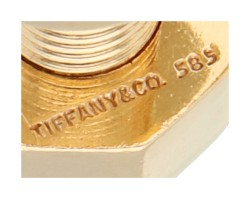 Tiffany & Co 14K geelgouden manchetknopen