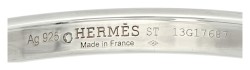 Hermès sterling zilveren Galop bangle armband