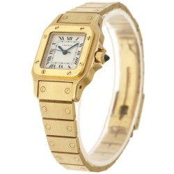 No Reserve - Cartier Santos Carrée Mini 18K. 8170 - Dames horloge - ca. 1990.