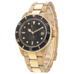 Rolex Submariner Date 18K. 16618 - Heren horloge - ca. 1990.