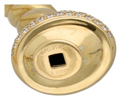 Piaget 18K geelgouden schakelcollier bezet met ca. 0.86 ct. diamant.