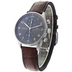 No Reserve - IWC Portuguese Chronograph 18K. IW371431 - Heren horloge - 2009.