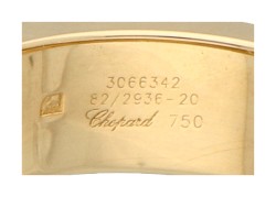 Chopard 18K geelgouden 'Happy diamonds' ring