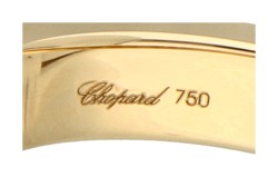 Chopard 18K geelgouden 'Happy diamonds' ring 