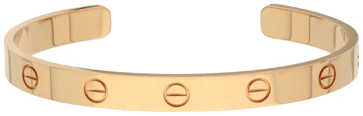 Cartier 18K roségouden Love bracelet